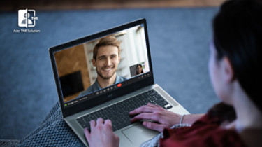 Online Dating Video Conference Call On Computer At Night; Shutterstock ID 1925456888; purchase_order: -; job: -; client: -; other: -