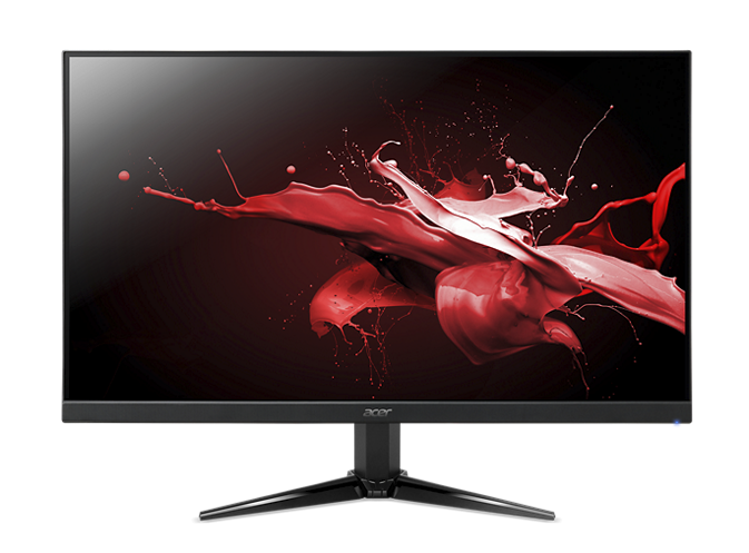 Acer Nitro QG241Y Pbmiipx 23.8inch Full HD (1920 x 1080) VA Gaming Monitor with AMD FreeSync Premium Technology  Up to 165Hz  1ms (VRB)  HDR10  (1 x