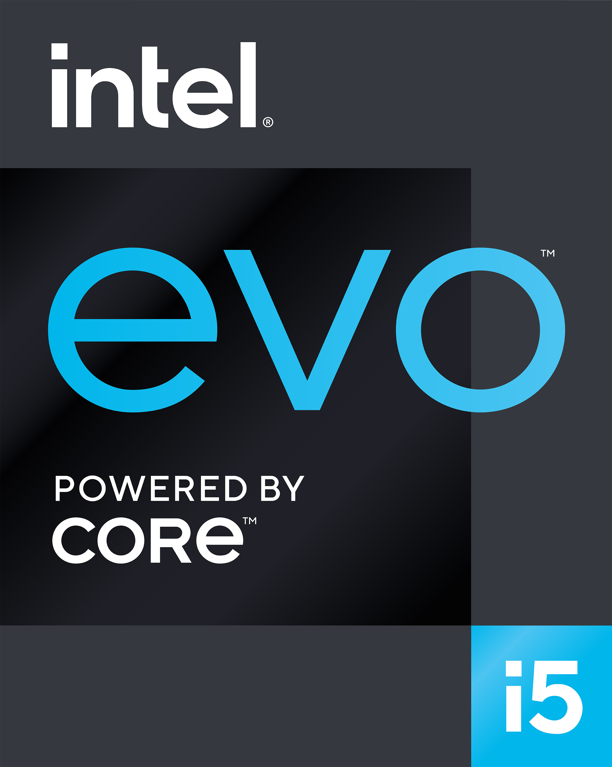 Intel Evo 11th Gen i5 Badge